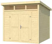 LASITA MAJA Gartenhaus "Kibo 3" Blockbohlenhaus 28mm