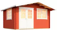 LASITA MAJA Gartenhaus "Norderney 2" Blockbohlenhaus 40 mm