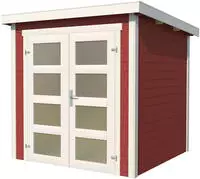 LASITA MAJA Gartenhaus "Zambezi 2" Blochbohlenhaus 28mm