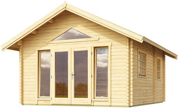 Lasita Blockbohlenhaus Caroline 2.2 390x575 cm natur