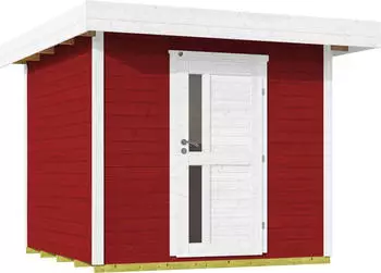 Weka Garden House 172 (235 x 241cm) red
