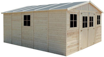 Timbela Garden Shed With Windows 20 m&sup2;