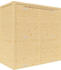 Konifera Beno 1 Fineline Flachdach BxT: 207x110 cm natur