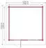 Kiehn-Holz Fronberg BxT: 455x453 cm
