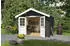 Weka Gartenhaus 209 Gr.3 graphitgrau BxT: 333x360 cm
