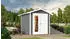 Weka Gartenhaus 224 A BxT: 260x233 cm grau