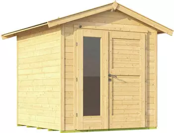 Weka Gartenhaus 224 A BxT: 260x233 cm natur