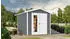 Weka Gartenhaus 224 A BxT: 280x263 cm grau