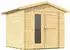 Weka Gartenhaus 224 A BxT: 280x263 cm natur