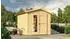 Weka Gartenhaus 224 A BxT: 280x263 cm natur