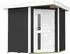 Weka Gartenhaus 229 A BxT: 244x244 cm anthrazit