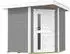 Weka Gartenhaus 229 A BxT: 244x244 cm grau