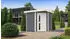 Weka Gartenhaus 229 A BxT: 244x244 cm grau