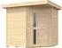 Weka Gartenhaus 229 A BxT: 244x244 cm natur