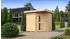 Weka Gartenhaus 229 A BxT: 244x244 cm natur