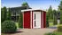 Weka Gartenhaus 229 A BxT: 244x244 cm rot