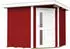Weka Gartenhaus 229 A BxT: 270x270 cm rot