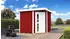 Weka Gartenhaus 229 A BxT: 270x270 cm rot