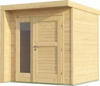 Weka Designhaus 262 B BxT: 214x215 cm natur