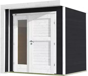 Weka Designhaus 262 BxT: 214x215 cm anthrazit