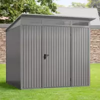 H&ouml;rmann Ecostar Metall-ger&auml;tehaus Trend Mit Pultdach Typ 2, 248 X 283 Cm,