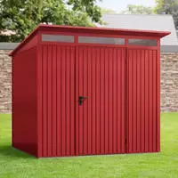 H&ouml;rmann Ecostar Metall-ger&auml;tehaus Trend Mit Pultdach Typ 2, 248 X 283 Cm,