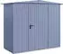 Hörmann EcoStar Trend mit Satteldach Typ 1, 108 x 238 cm, taubenblau, 2,6 m², 1-flüglige Tür