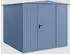 Hörmann EcoStar Trend mit Satteldach Typ 2, 238 x 238 cm, taubenblau, 5,7 m², 1-flüglige Tür