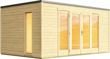 Lasita Palermo 2 BxT: 450x302 cm Set mit Fußboden naturbelassen