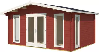 Lasita Elgin BxT: 528x430 cm Set mit Fu&szlig;boden schwedenrot