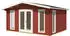 Lasita Elgin BxT: 528x430 cm Set mit Fußboden schwedenrot