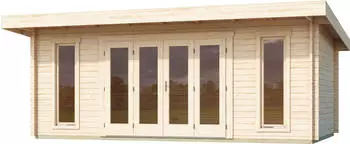 Lasita Sussex BxT: 630x470 cm Set mit Fußboden naturbelassen