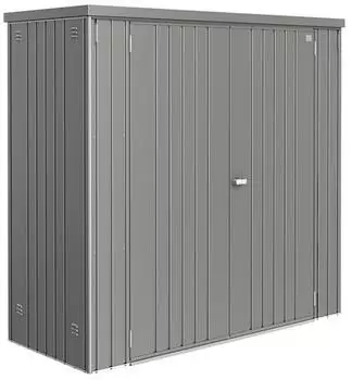 Biohort Geräteschrank 191 x 83 cm (Größe 190) quarzgrau metallic (30060)
