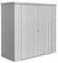 Biohort Geräteschrank 191 x 83 cm (Größe 190) silber metallic (34060)