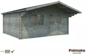 Palmako Britta 19,7 m&sup2; 40mm grau tauchimpr&auml;gniert (102265)