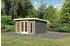 Karibu Radeburg 3 40mm terragrau 369 x 369 cm (31478)