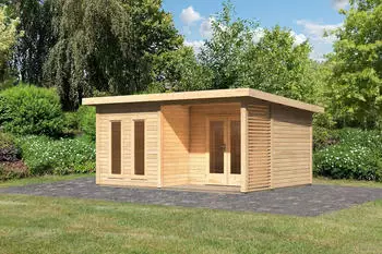 Karibu Radeburg 5 40mm naturbelassen 509 x 369 cm (31490)