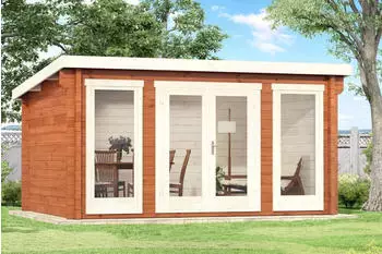 Alpholz Atrium-F mit Imprägnierung 420x320cm (L1.1.00082.6)