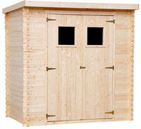 M311+m311g Holzhaus Gartenhaus - Gartenschuppen Holz Mit Boden Impr&auml;gnierte