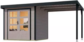 Karibu Gartenhaus Jupiter D SET 453x235 cm