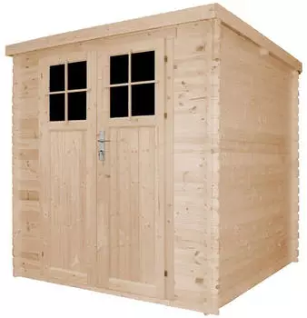 Timbela Gartenschuppen BxH 2,04 x 2,00 m Holz (M309F)