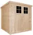 Timbela Gartenschuppen BxH 2,04 x 2,00 m Holz (M309F)