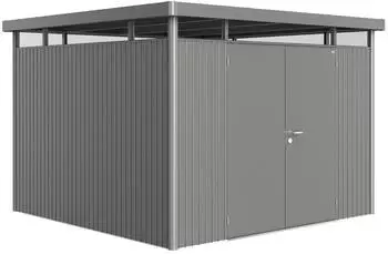Biohort HighLine Gr. H6 DT 315 x 315 cm quarzgrau-metallic