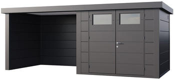 Telluria Classico 2724 552 x 238 cm anthrazit mit Lounge-Anbau links