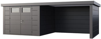 Telluria Classico 3030 642 x 298 cm anthrazit mit Lounge-Anbau rechts