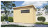 Bertilo Gartenhaus Fineline Rhombusprofil Modern 4 306x202cm natur