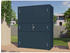Bertilo Gartenschrank HPL Highboard 155x75x193cm anthrazit