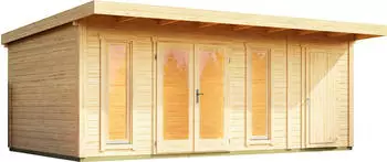 Lasita Sicily BxT: 595x440 cm Set mit Fu&szlig;boden naturbelassen