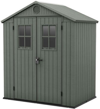 Keter Darwin with front windows 6x4 190 x 122 cm green