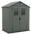 Keter Darwin with front windows 6x4 190 x 122 cm green